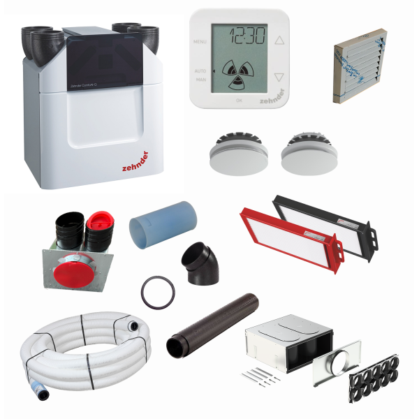 Zehnder ComfoAir Q450 Complete ERV Kit