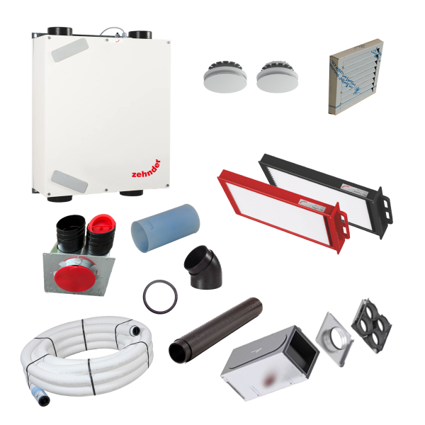 Zehnder CA160 Complete ERV Kit