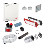 CA160 Kit ERV System 5" Kit - 900-1200 sqft