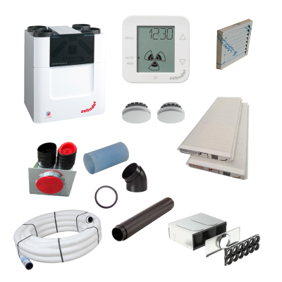 Zehnder ComfoAir Q600 Complete ERV Kit 